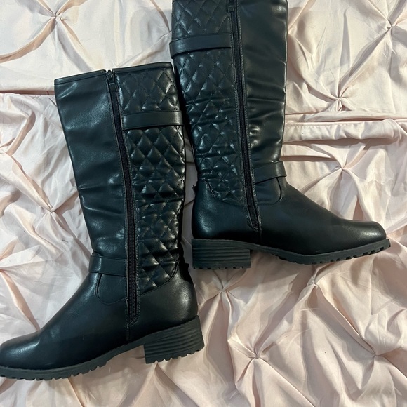 Black Moto style boots (6) - Picture 2 of 10